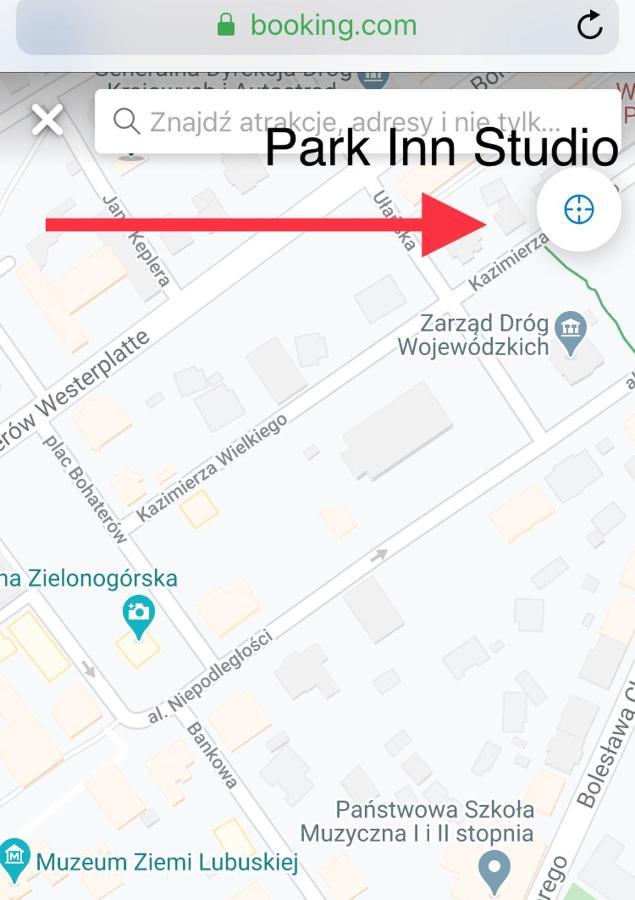 Park Studio Apartment Zielona Góra Exterior foto